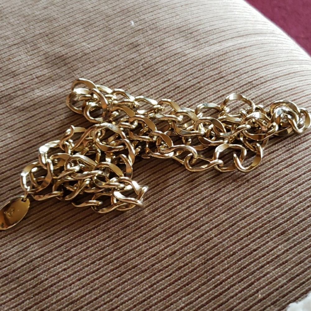 Nice goldtone chain belt